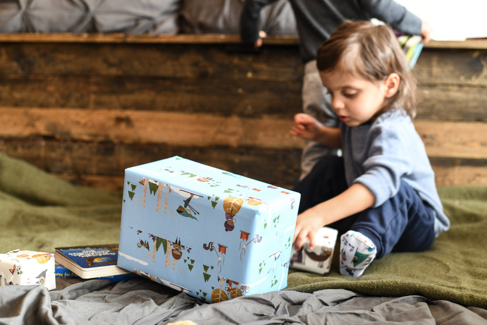 
                  
                    Gift Wrap - Little Skier
                  
                