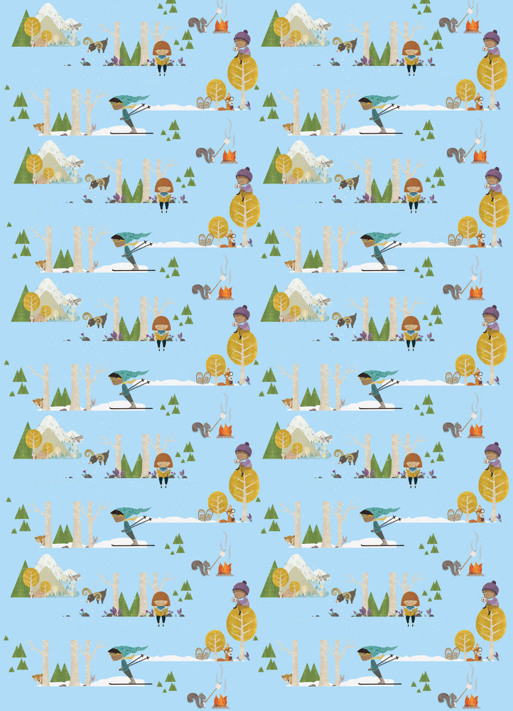 
                  
                    Gift Wrap - Little Skier
                  
                